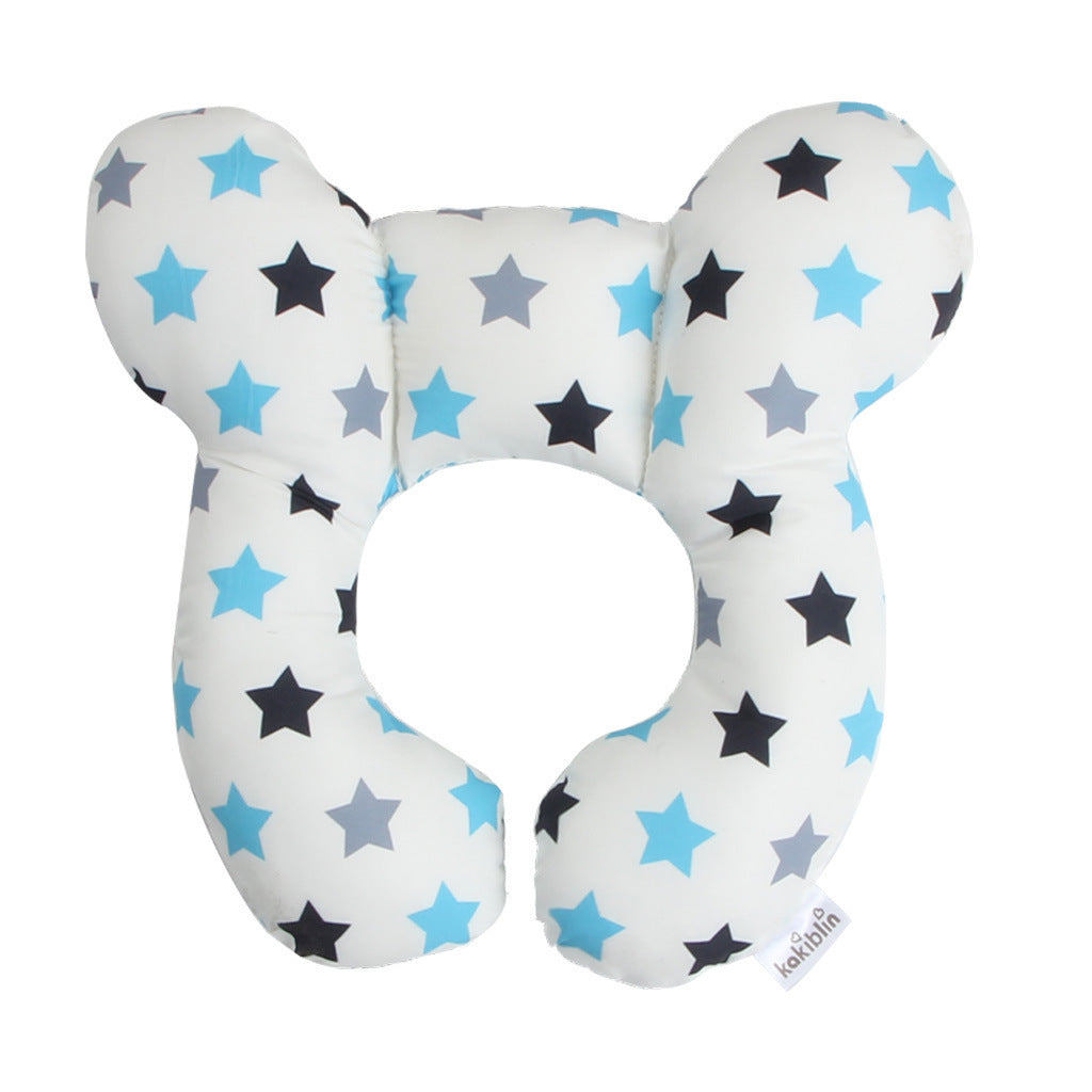 Infant U-Shaped Pillow – Baby Bed, Car Seat & Stroller Neck Support Cushion