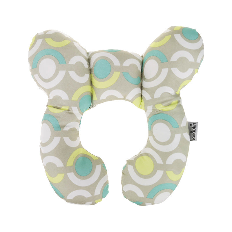 Infant U-Shaped Pillow – Baby Bed, Car Seat & Stroller Neck Support Cushion