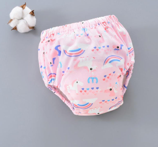 Baby Training Pants – Washable 6-Layer Gauze Reusable Diaper Cover for Toddlers