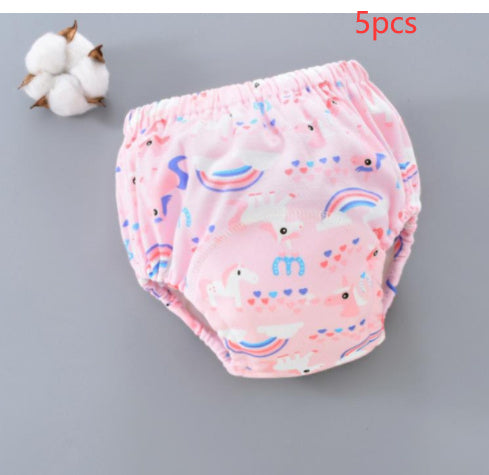 Baby Training Pants – Washable 6-Layer Gauze Reusable Diaper Cover for Toddlers