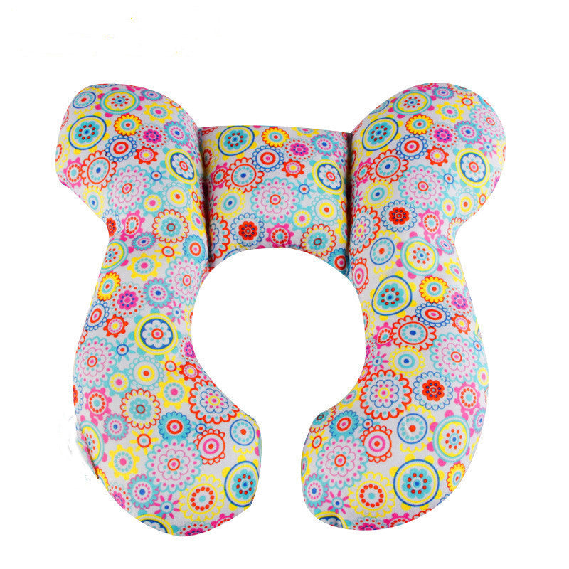Infant U-Shaped Pillow – Baby Bed, Car Seat & Stroller Neck Support Cushion