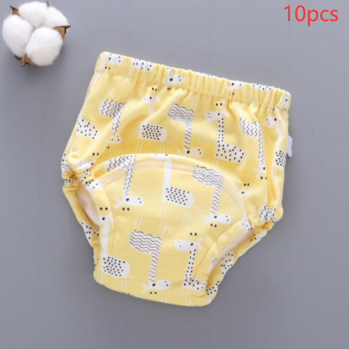 Baby Training Pants – Washable 6-Layer Gauze Reusable Diaper Cover for Toddlers
