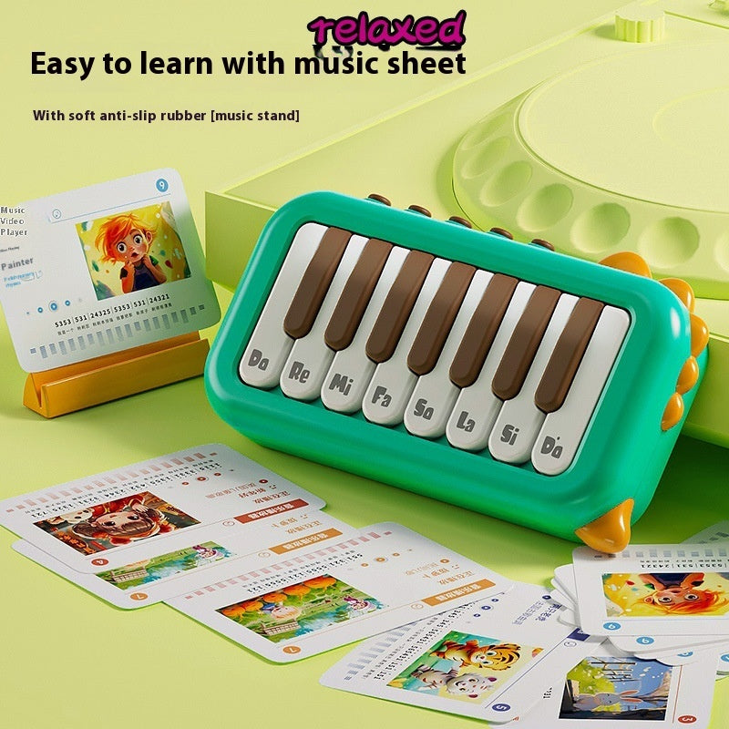 Baby Pocket Electronic Keyboard – Mini Piano Toy with Playable Keys for Toddlers