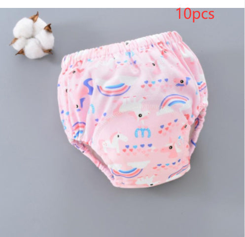 Baby Training Pants – Washable 6-Layer Gauze Reusable Diaper Cover for Toddlers