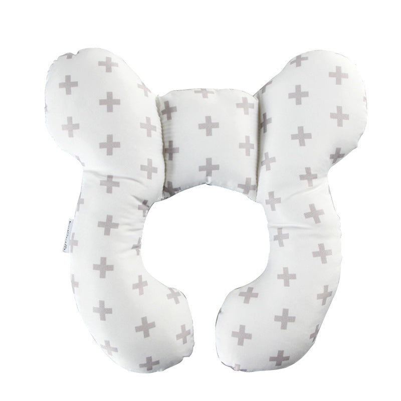 Infant U-Shaped Pillow – Baby Bed, Car Seat & Stroller Neck Support Cushion